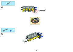 LEGO 8258 instructions page 1 – build guide